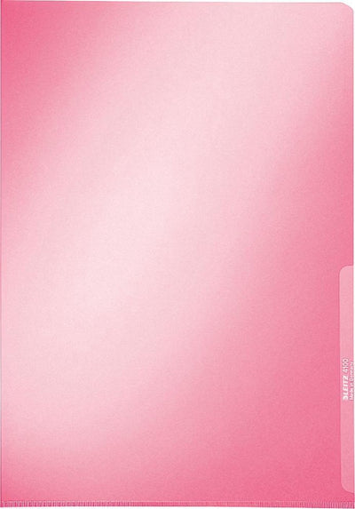 Dossier Leitz Premium View - a4 - 100 pièces - rouge
