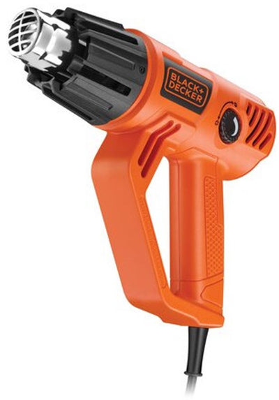 Black+decker black decker kx2001-qs pistolet à air chaud 500 l min 600 °c 2000 w noir, rouge