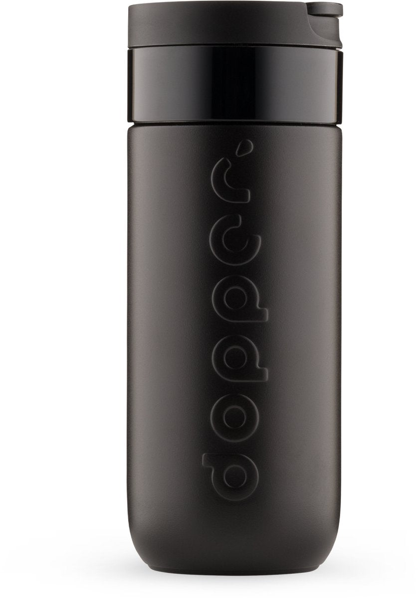 Tasse thermos Dopper Travel Mug - 400 ml - noir flamboyant