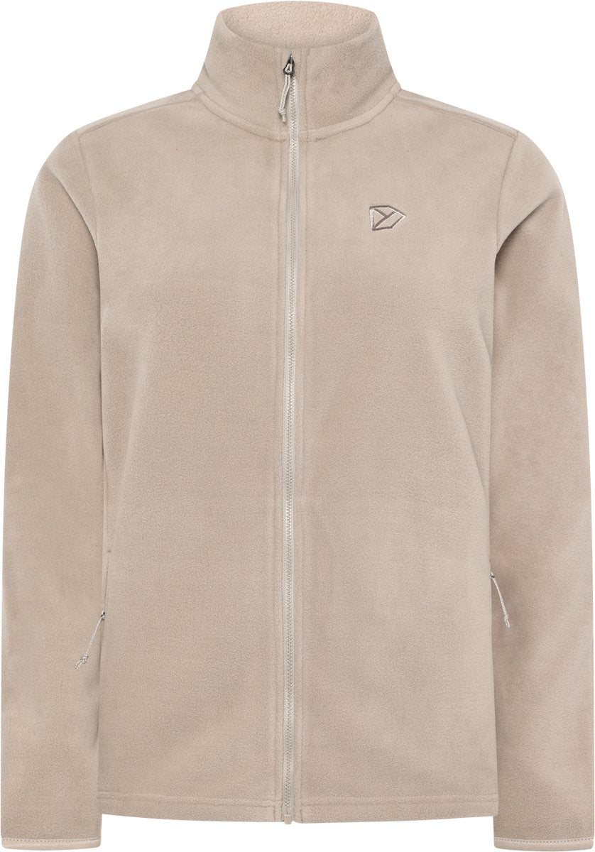 Didriksons pull outdoor femme viona wns fz - beige plage