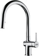 Franke active - robinet de cuisine fn 4090.031, avec douchette extractible, chromé 115.0653.401