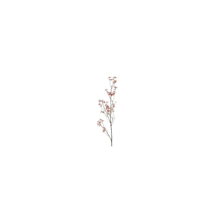Country field countryfield fleur artificielle prunus avium orange soie h110cm