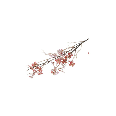 Country field countryfield fleur artificielle prunus avium orange soie h110cm