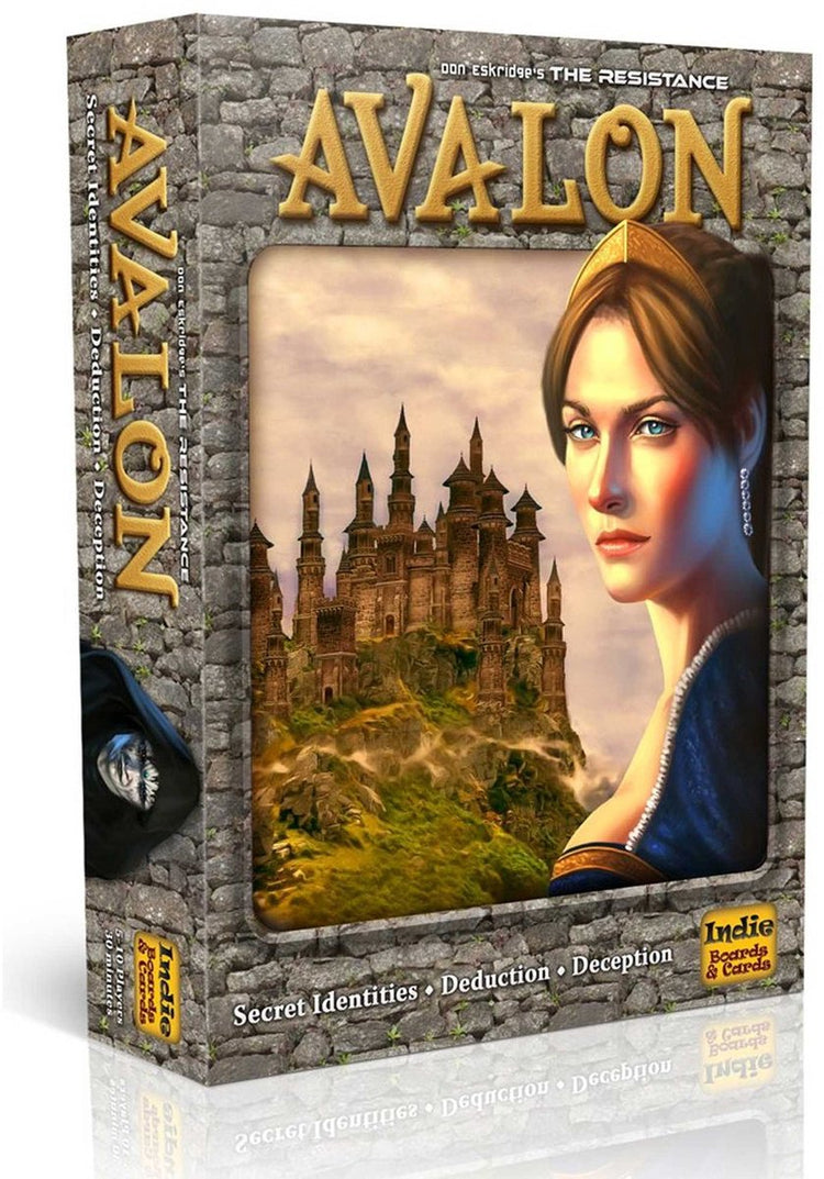 Cartes de plateaux indépendantes la résistance : avalon - jeu de société stratégique - jeu de cartes