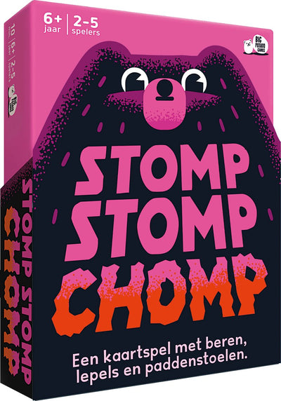 Asmodee stomp stomp chomp – un jeu de société passionnant et plein d'action pour toute la famille
