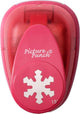 Vaessen creative punch - perforatrice figurine - flocon de neige - 3,7 x 3,2 cm