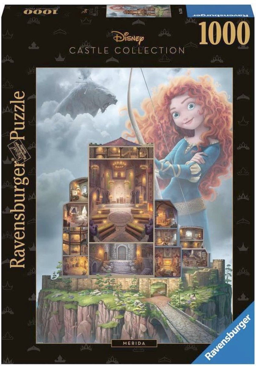 Ravensburger Castles Merida Jigsaw Puzzle, 1000st.
