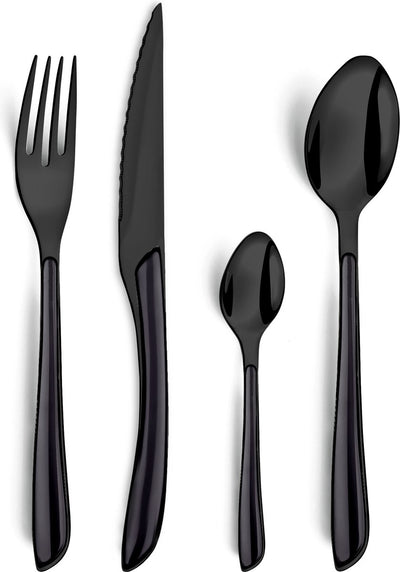 Amefa Cutlery Set Lumino 6-Piece Black