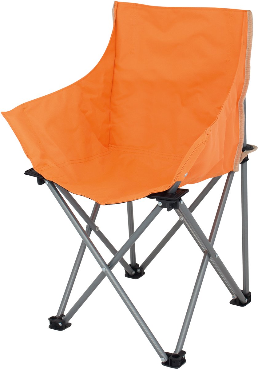 Eurotrail xavier - chaise de camping enfant - orange