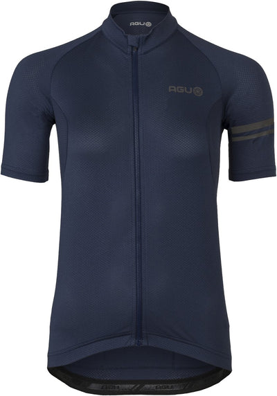 Agu core chemise de cyclisme essentiel dames bleu profond