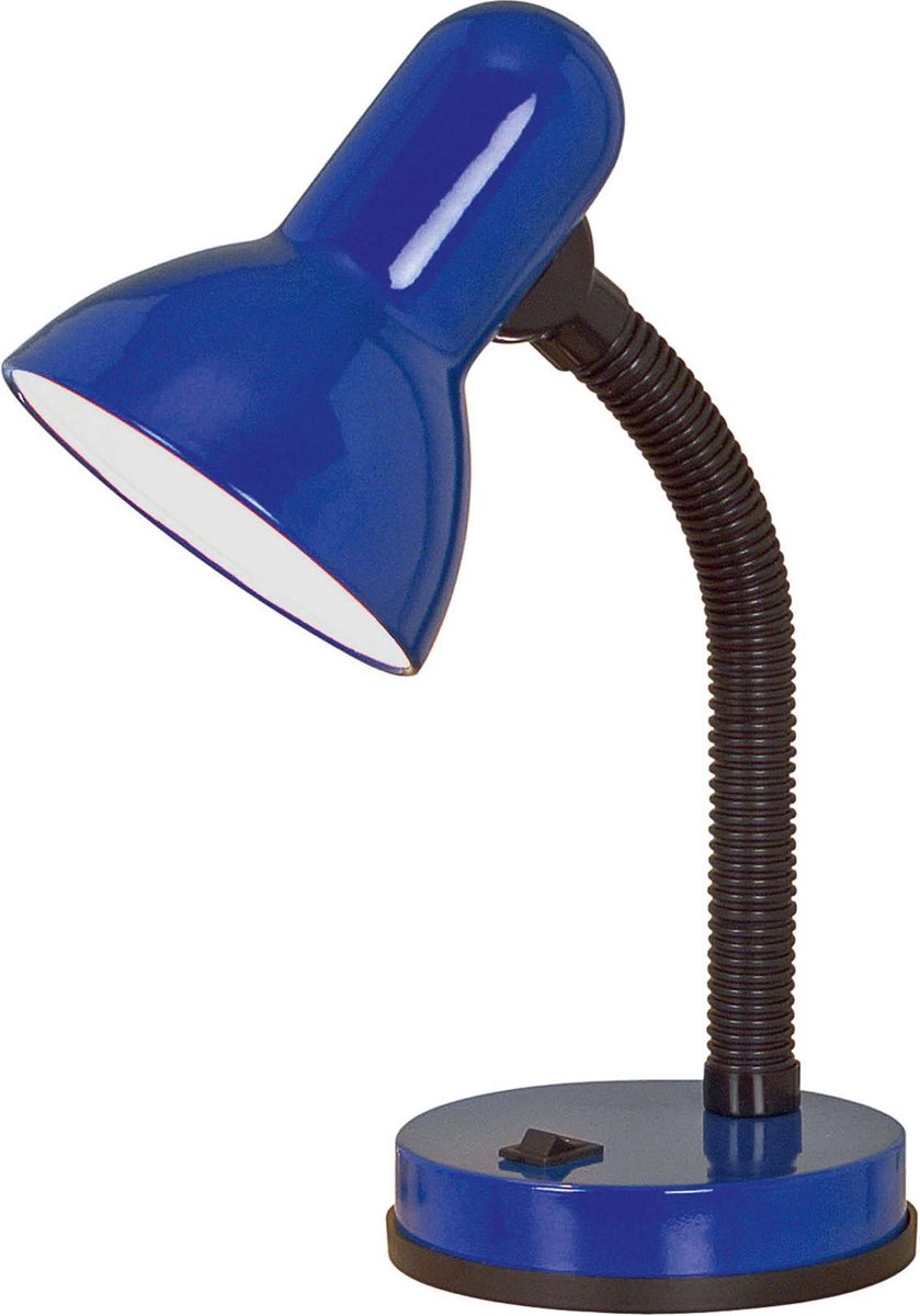 Lampe de table Eglo basic lampe de bureau - e27(excl) - 30 cm - bleu