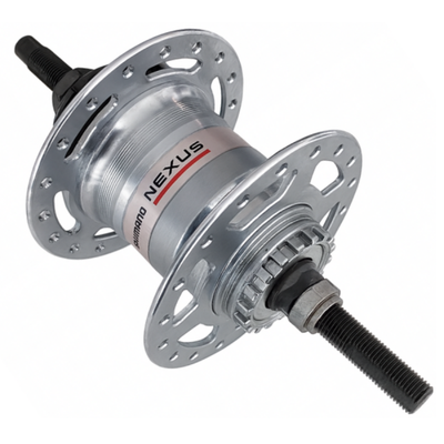 Moyeu Shimano Nexus 3 SG-3r40 - frein à rouleaux - 36 trous - argent