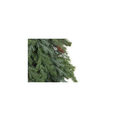 Champ de campagne champ de campagne feston cryptomeria plastique vert h80cm
