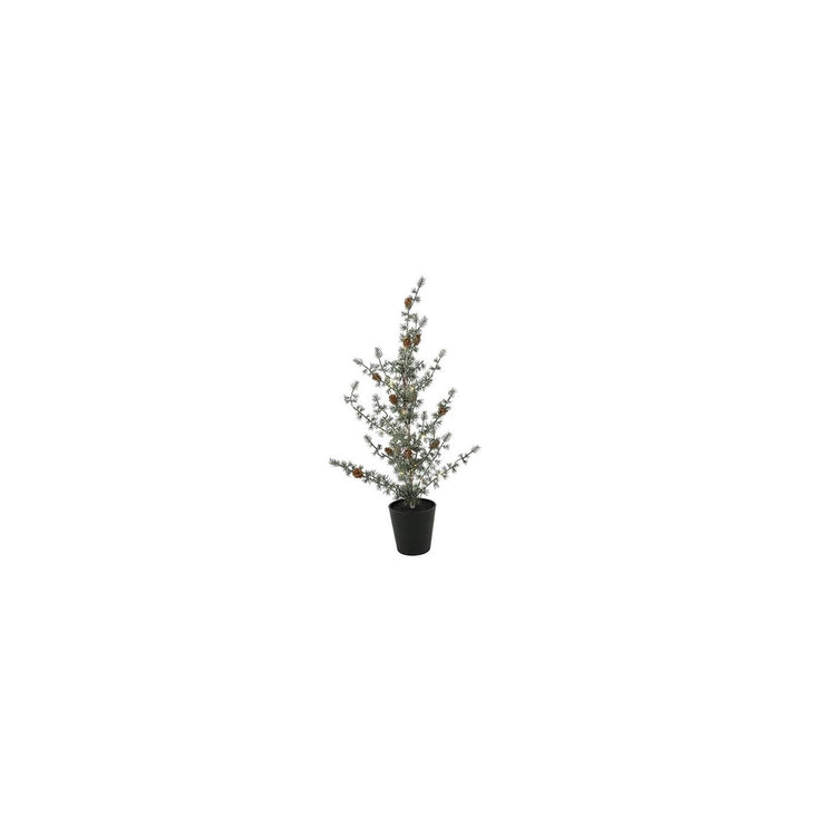 Country field countryfield sapin de Noël led cedrus vert plastique 11x10x61cm 15led 3xaaa