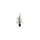 Country field countryfield sapin de Noël led cedrus vert plastique 11x10x61cm 15led 3xaaa