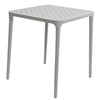 Tableau d'affranchissement plastique 65x65cm gris