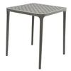Tableau d'affranchissement plastique 65x65cm anthracite