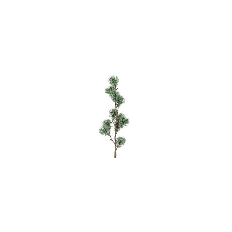 Champ de campagne champ de campagne branche artificielle Pinus sphaera plastique vert 14x10x64cm