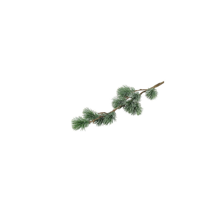 Champ de campagne champ de campagne branche artificielle Pinus sphaera plastique vert 14x10x64cm
