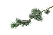 Champ de campagne champ de campagne branche artificielle Pinus sphaera plastique vert 14x10x64cm - afbeelding 1