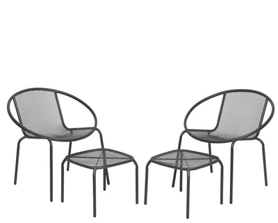 Decoris vigo ensemble de balcon anthracite