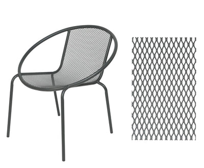 Decoris vigo ensemble de balcon anthracite