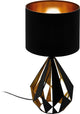 Lampe de table Eglo Carlton 5 - e27 - 51 cm - cuivre noir