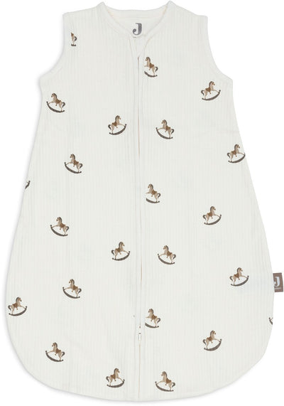 Jollein gigoteuse d'été jersey côtelé 60 cm - balade nostalgique - gigoteuse d'été