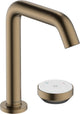 Hansgrohe tecturis s - robinet de lavabo - démarrage à froid à économie d'énergie - avec vidage - taille 150 mm - bronze brossé