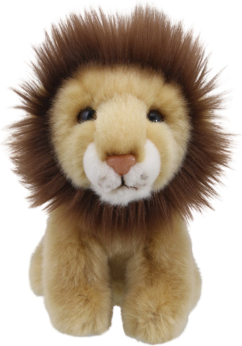 The puppet company cuddly toy lion plush - soft mini hand puppet toy.