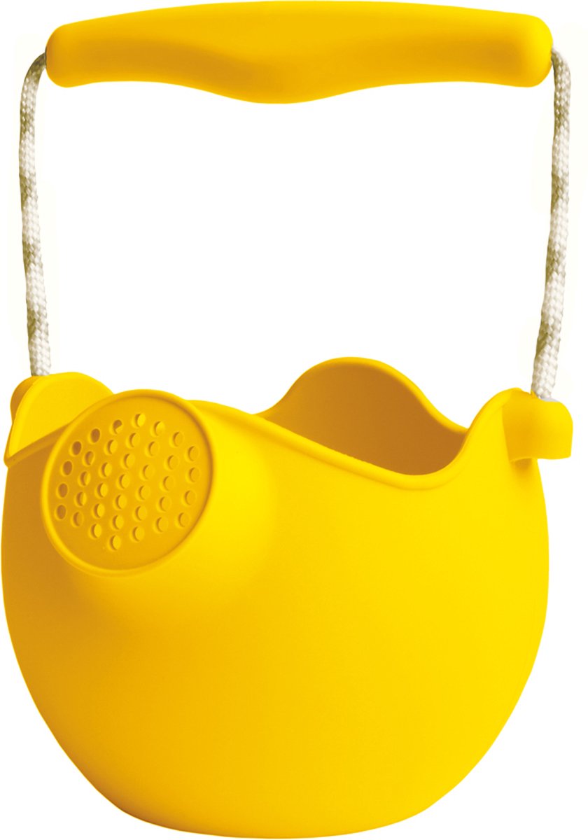 Arrosoir jouet Scrunch - jaune - pliable - recyclable