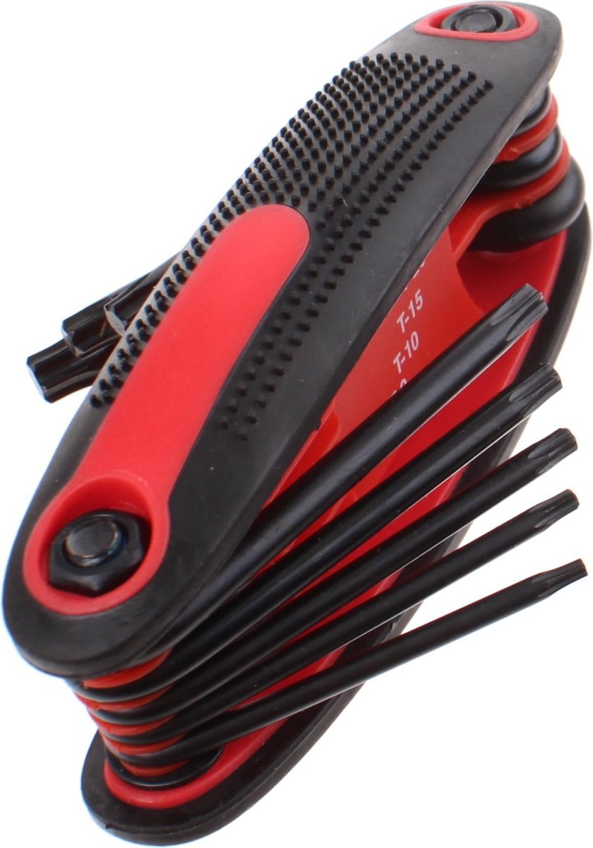 Jeu de 8 clés Torx Carpoint T9 à T40
