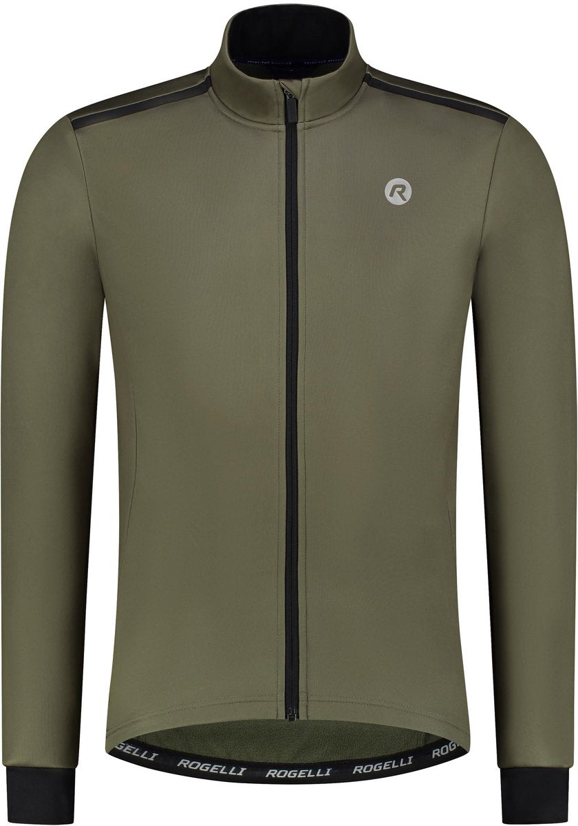 Rogelli core veste de cyclisme - veste d'hiver homme - coupe confort - vert - taille xxl