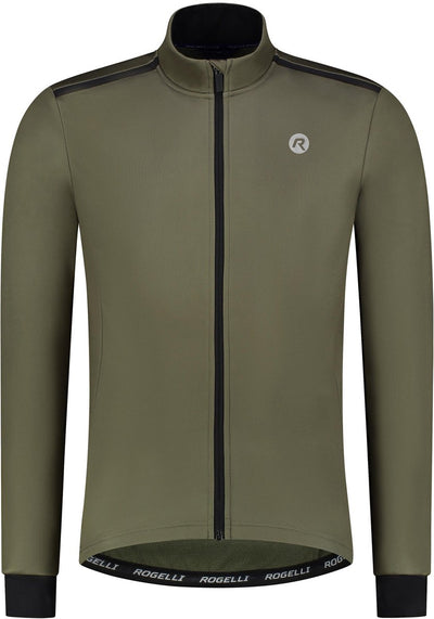 Rogelli core veste de cyclisme - veste d'hiver homme - coupe confort - vert - taille xxl