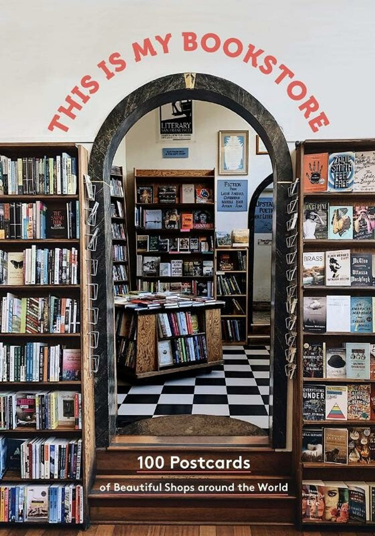 Ceci est ma librairie : 100 cartes postales