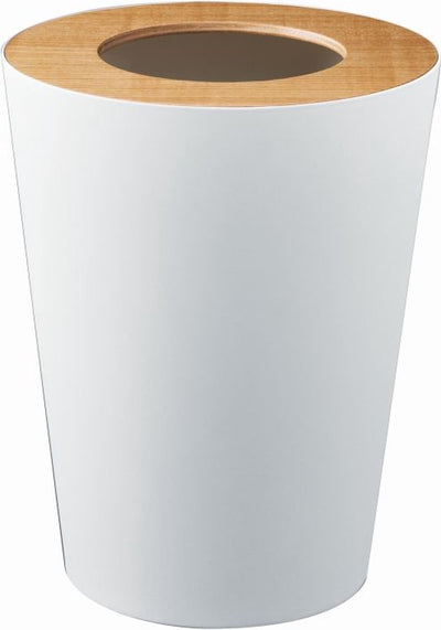 Poubelle Yamazaki - ronde - rin - blanc