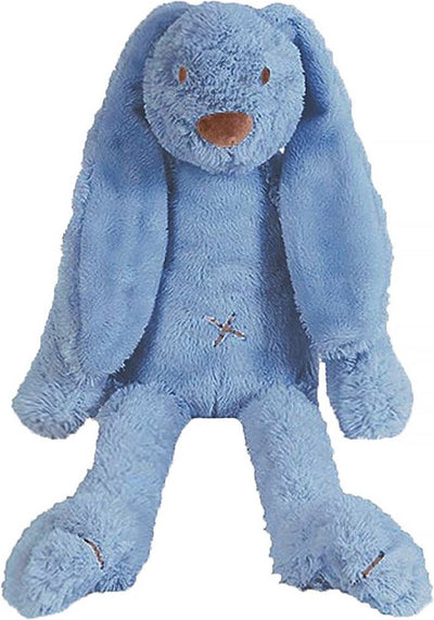 Happy horse lapin richie peluche 58cm - bleu foncé - peluche bébé