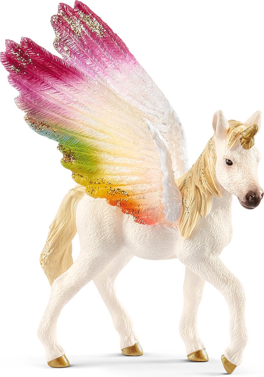 Schleich bayala poulain licorne arc-en-ciel ailé 70577