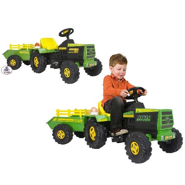 Injusa Basic Electric Children's Tracteur Green 6V