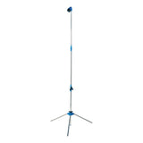 Douche extérieure GRE pour piscine 160 cm en aluminium argent - afbeelding 1