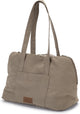Designed by lotte bundu sac de transport pour chien - sac pour chien - pour petits chiens - fond robuste - beige - 40x20x28 cm