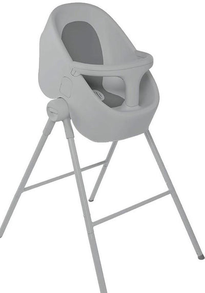 Chicco bath bubble nest junior - baignoire bébé avec support - baignoire bébé réglable en hauteur - 2 pièces - gris