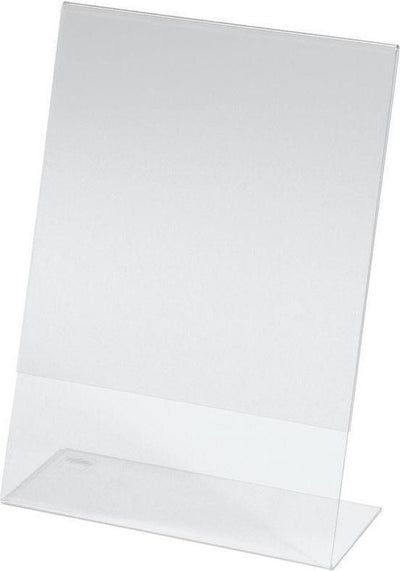 Support de table Sigel - a5 - transparent - incliné - support en l - porte-cartes acrylique - si-ta212