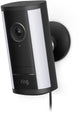 Ring outdoor camera pro (dernière génération) - plug-in - noir - 4k