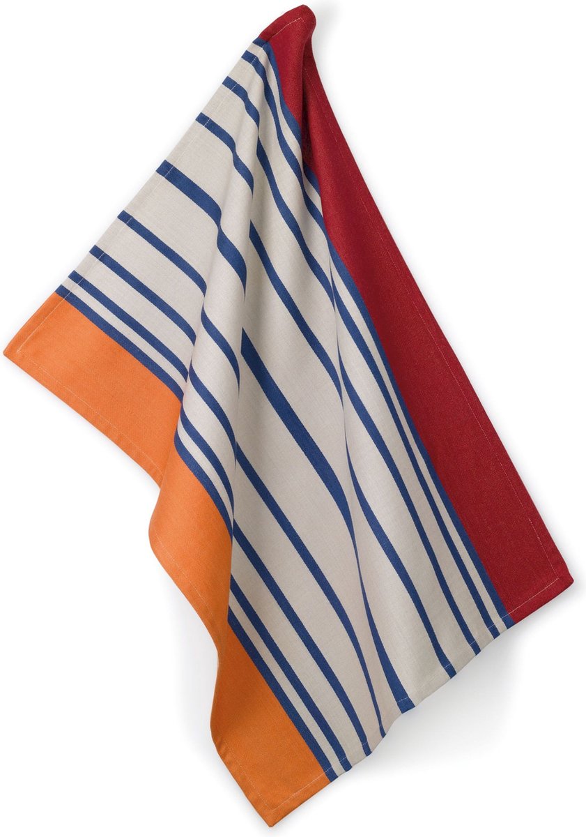 Cuisine Kela - torchon ethno lot de 4 - plastique - orange