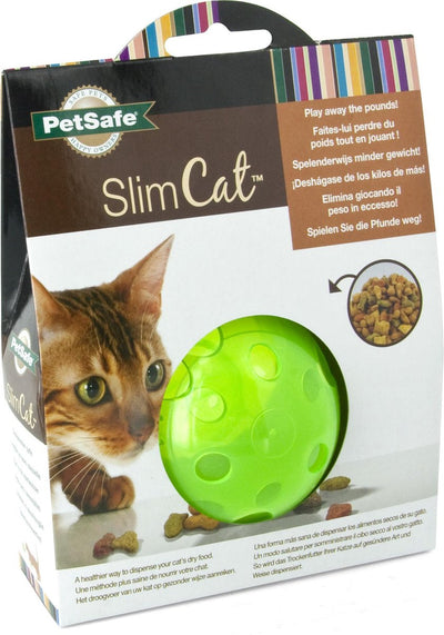 PETSAFE SLIMCAT ENTRAÎNEUR BOULLE VERT