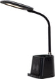 Lucide penny - lampe de bureau - LED dimmable - 1x4,7w 3000k - avec chargeur sans fil - noir