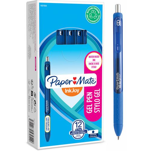 Stylo gel papermate inkjoy bleu 0,7mm