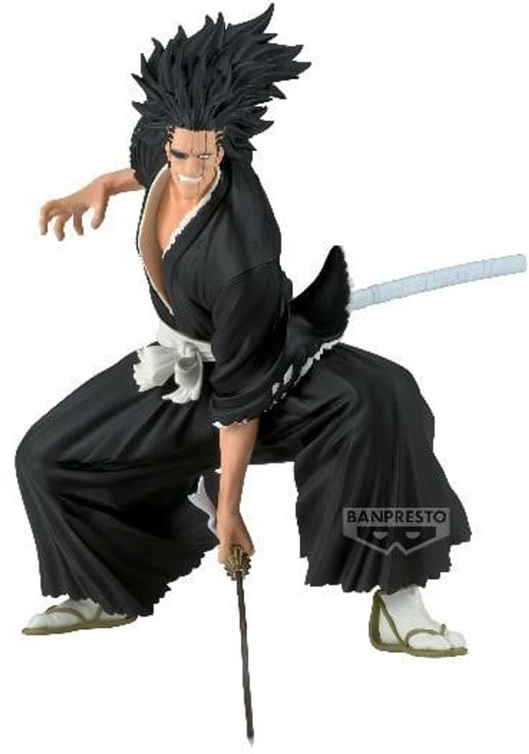 Banpresto co., ltd. eau de javel - étoiles vibrantes - statue kenpachi zaraki 13cm