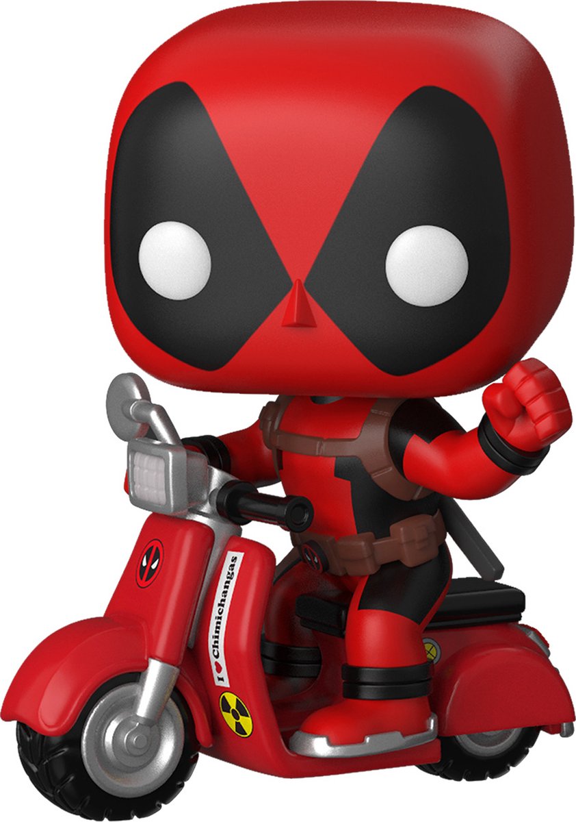Funko-pop ! Deadpool Deadpool en scooter - figurine de collection #45